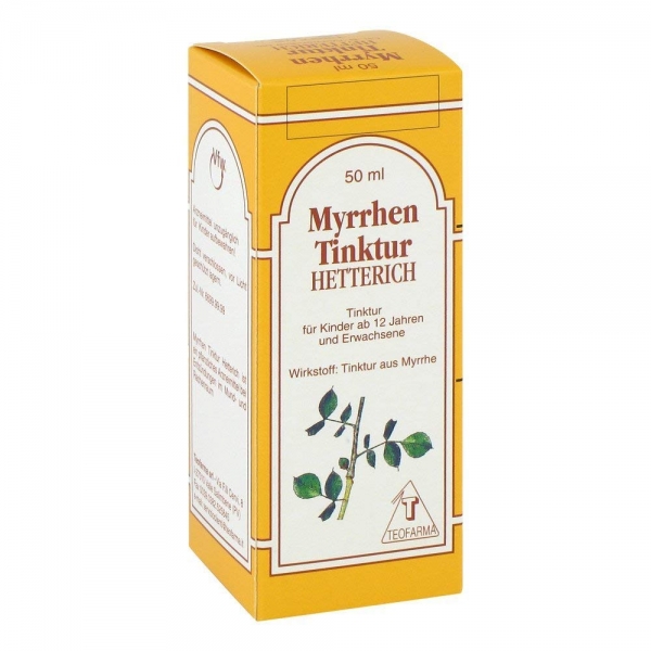 Myrrhen Tinktur Hetterich 50ml